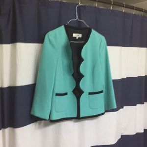 Aqua work blazer, Size 8